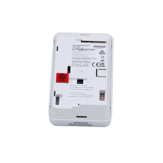 WisuAlarm 10-Year Sealed Battery Standalone Carbon Monoxide Alarm