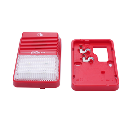 Dahua 2-Wire Conventional Sounder Strobe (with base)