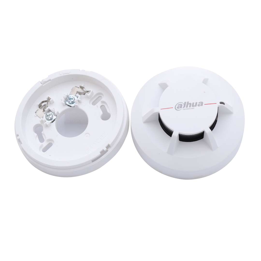 Dahua 2-Wire Conventional Smoke Detector (with base)